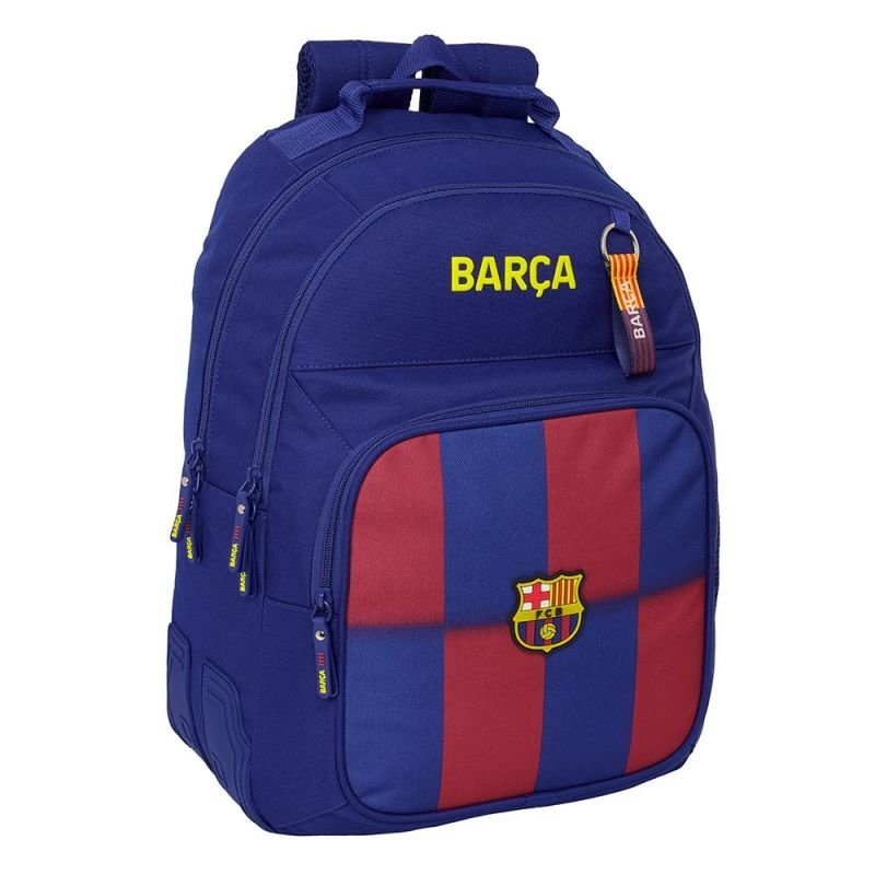 FC Barcelona Double Backpack – Blaugrana School & Sports Bag - Afanaya